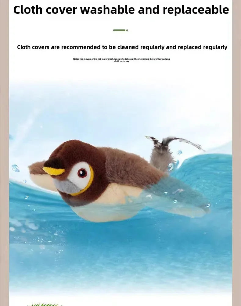 Interactive Catnip Electric Bird Toy