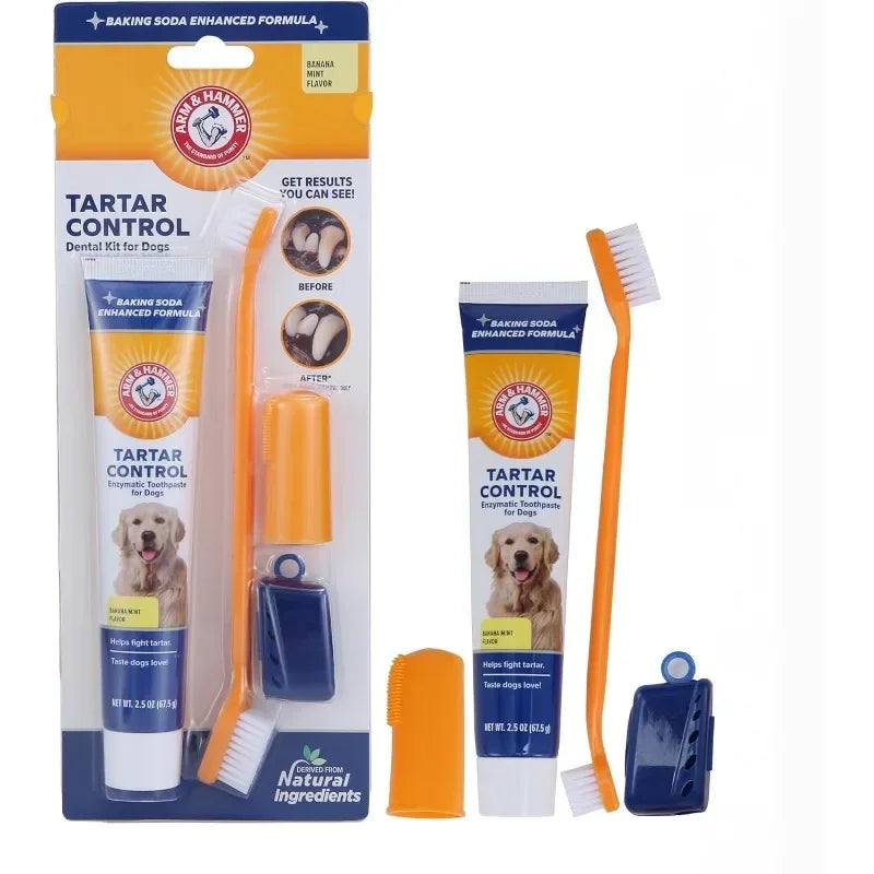 Pet Dental Care Kit for Dogs & Cats