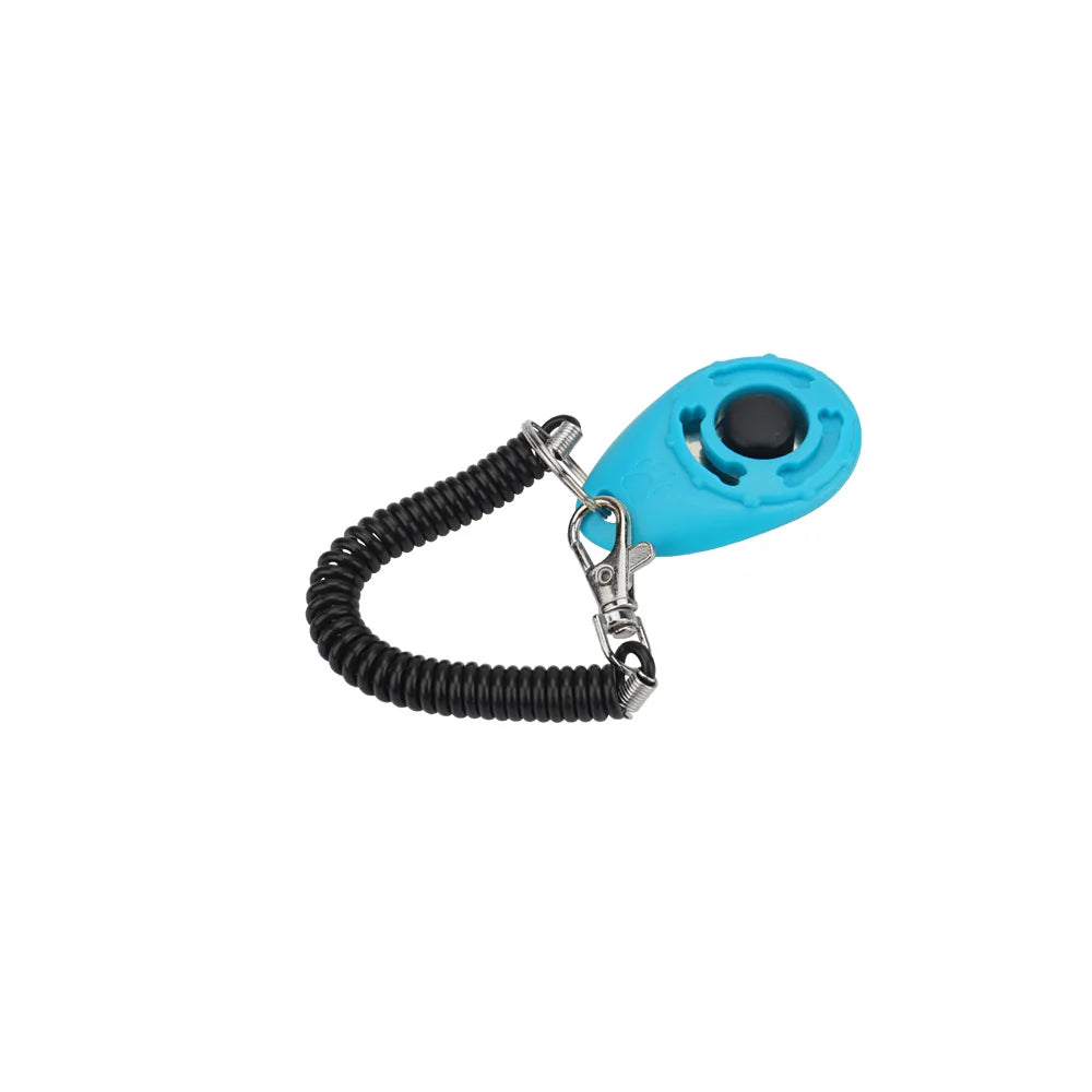 Pet Training Clicker with Keyring – Portable Dog & Cat Training Tool