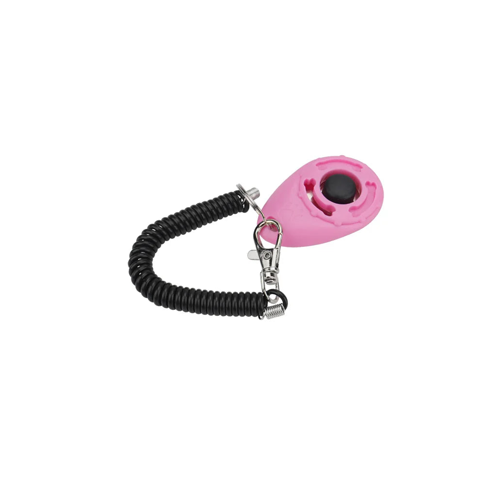 Pet Training Clicker with Keyring – Portable Dog & Cat Training Tool