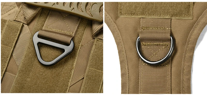 Tactical Dog Harness & Leash Set