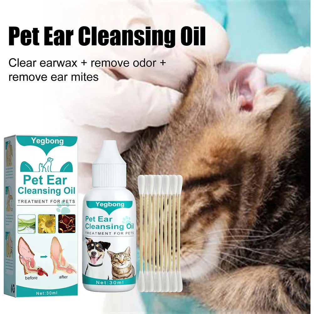 Dog & Cat Ear Cleaning Solution 30ml
