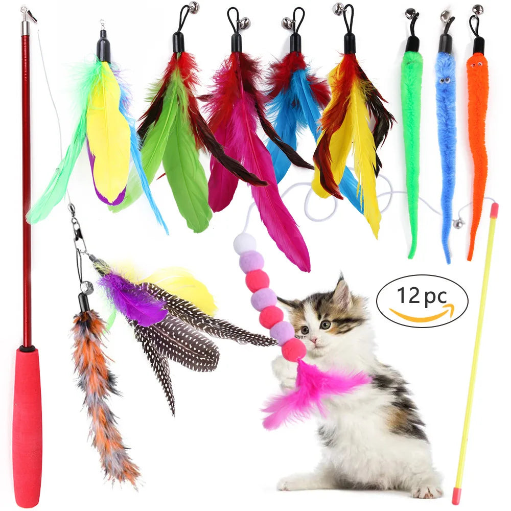 20-Piece Cat Toy Variety Set