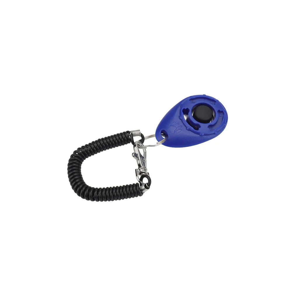 Pet Training Clicker with Keyring – Portable Dog & Cat Training Tool
