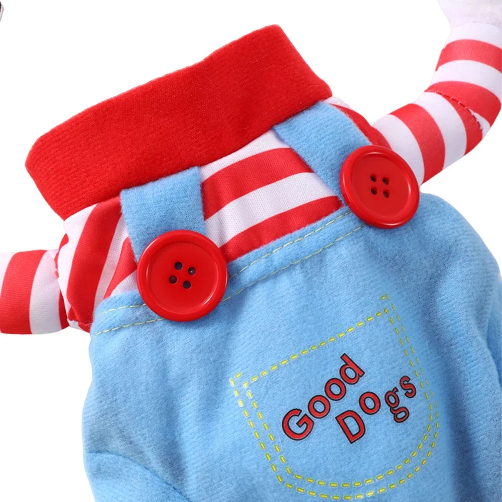 Cute Halloween Dog & Cat Costume Jumpsuit