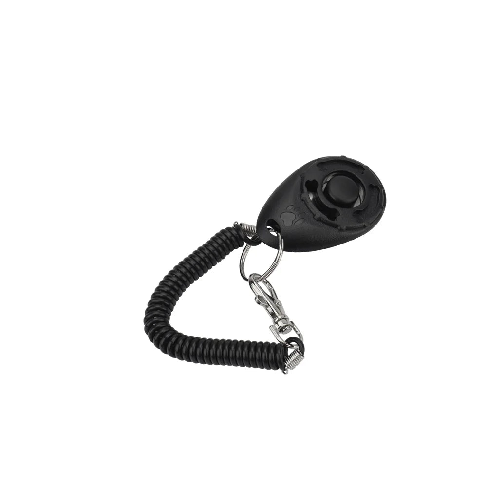 Pet Training Clicker with Keyring – Portable Dog & Cat Training Tool