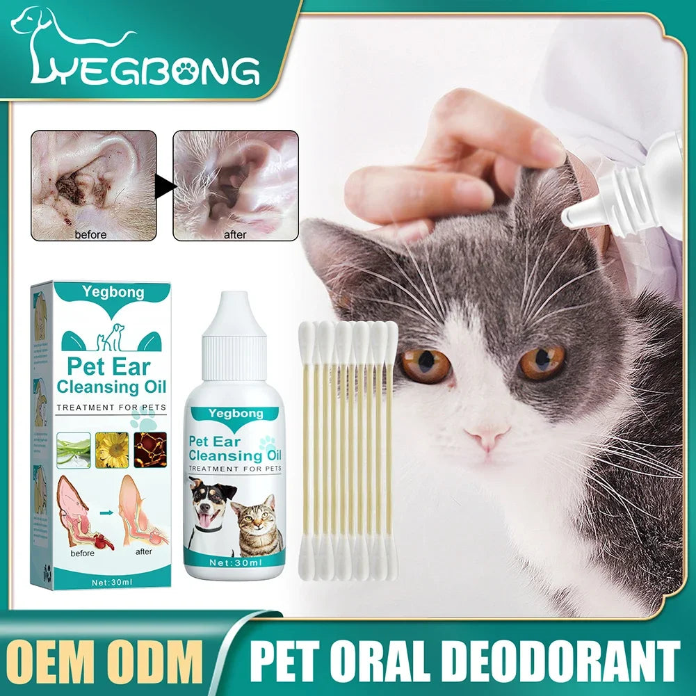 Dog & Cat Ear Cleaning Solution 30ml
