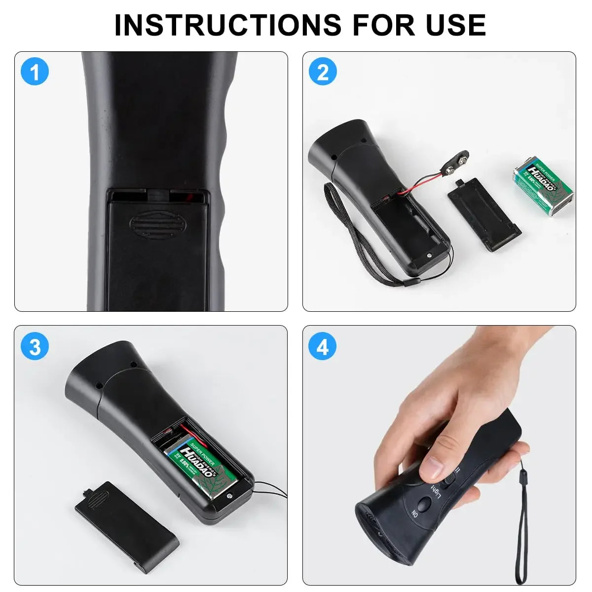 Ultrasonic Dog Barking Deterrent Trainer