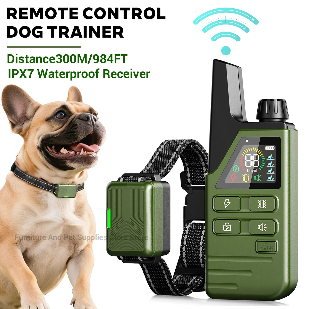 984ft Electric Dog Training Collar