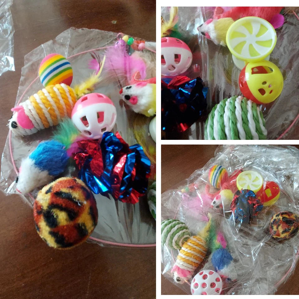 20-Piece Cat Toy Variety Set