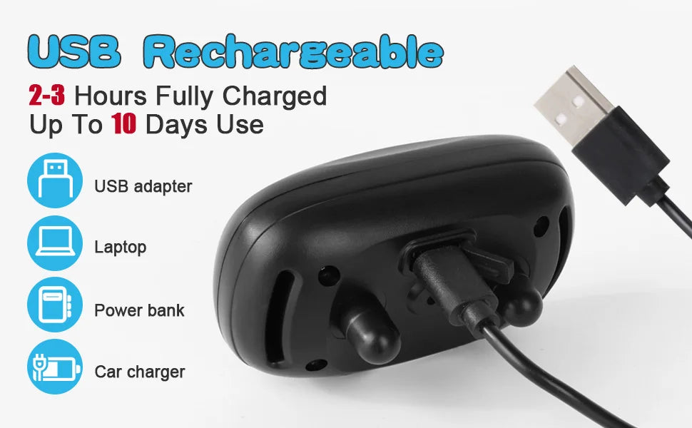 USB Rechargeable Anti-Bark Dog Collar