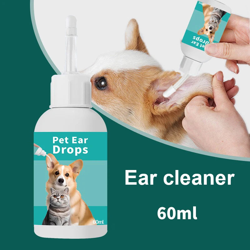Pet Ear Wash for Cats & Dogs