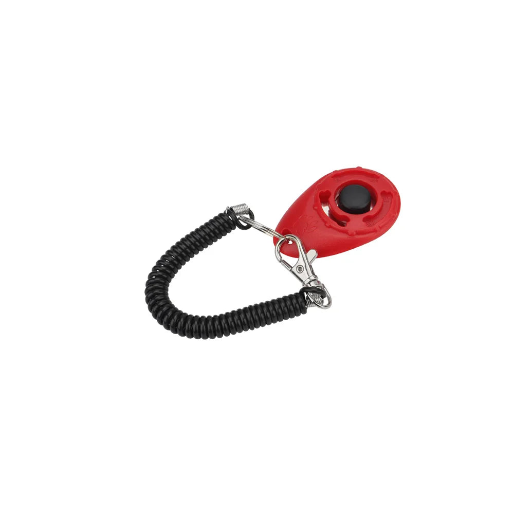 Pet Training Clicker with Keyring – Portable Dog & Cat Training Tool