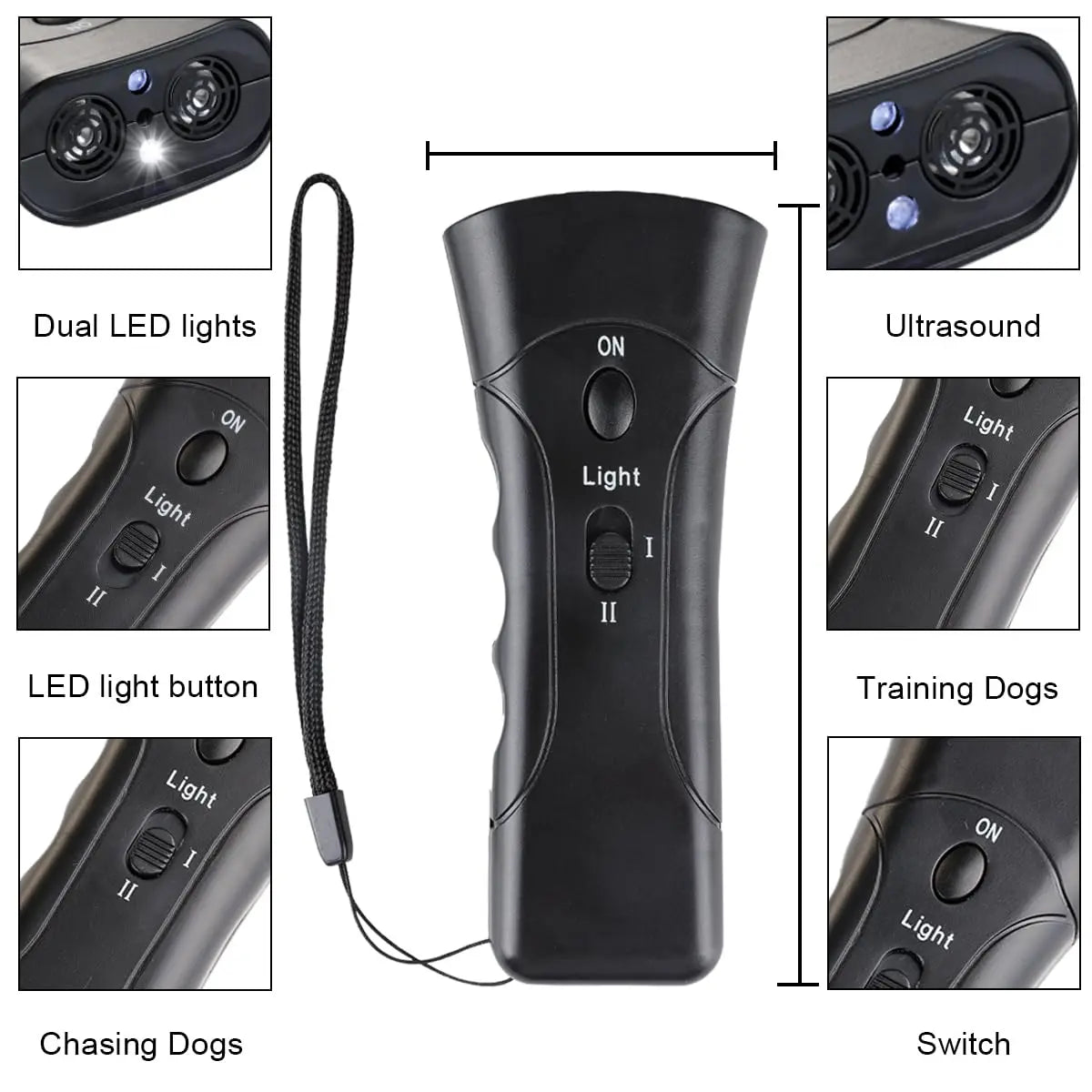 Ultrasonic Dog Barking Deterrent Trainer